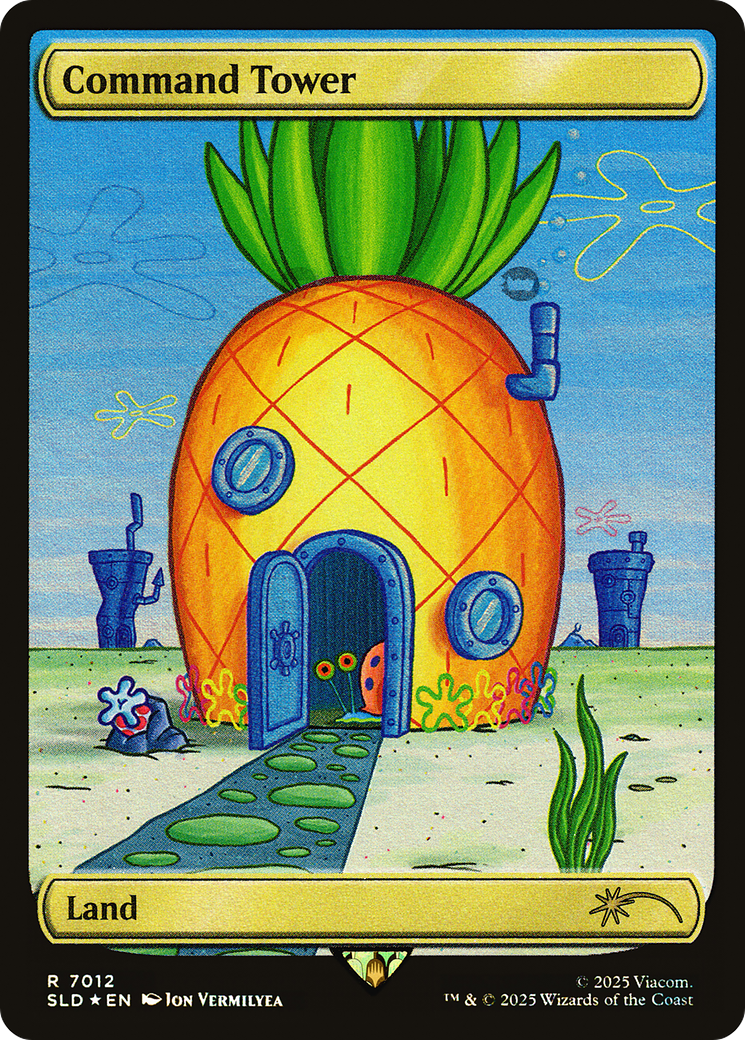 Command Tower (7012) (Rainbow Foil) [SLD 7012]  Foil