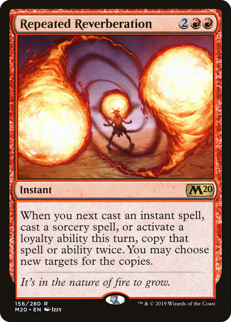 {R} Repeated Reverberation [Core Set 2020][M20 156] - Misty Mountain Games