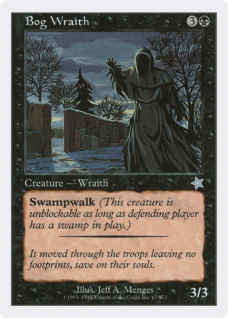 {C} Bog Wraith [Starter 1999][S99 067]