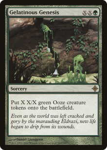 {R} Gelatinous Genesis [Rise of the Eldrazi][ROE 183] - Misty Mountain Games
