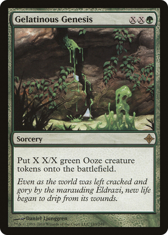 {R} Gelatinous Genesis [Rise of the Eldrazi][ROE 183]