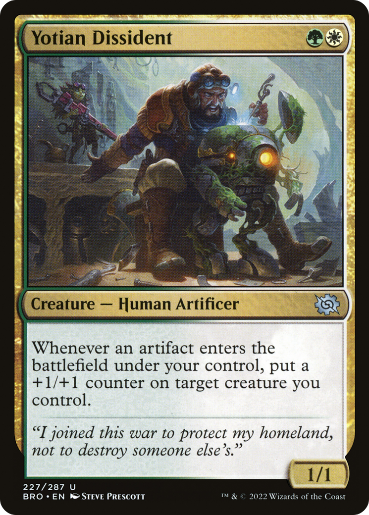 {C} Yotian Dissident [The Brothers' War][BRO 227]