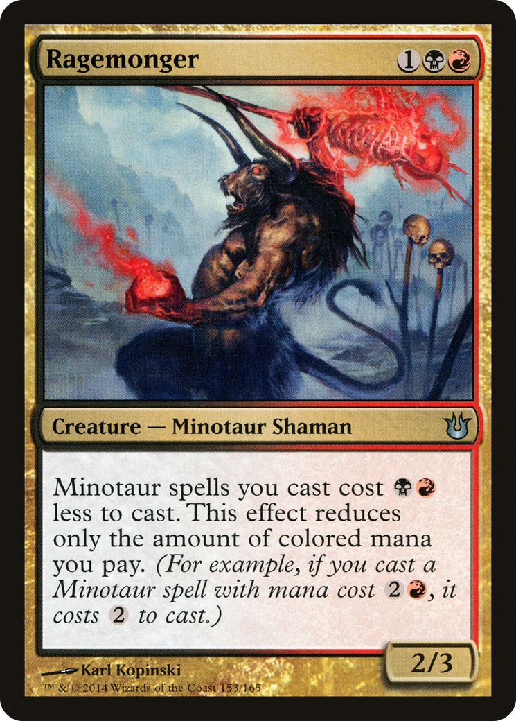 {C} Ragemonger [Born of the Gods][BNG 153] - Misty Mountain Games