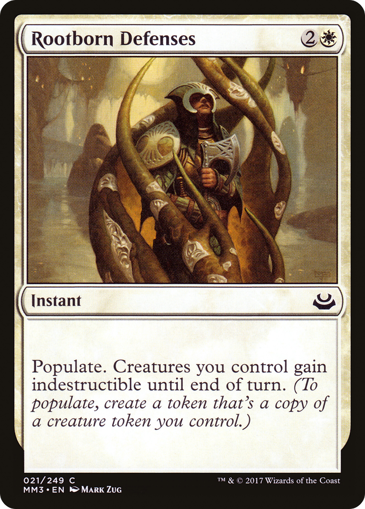 {C} Rootborn Defenses [Modern Masters 2017][MM3 021]