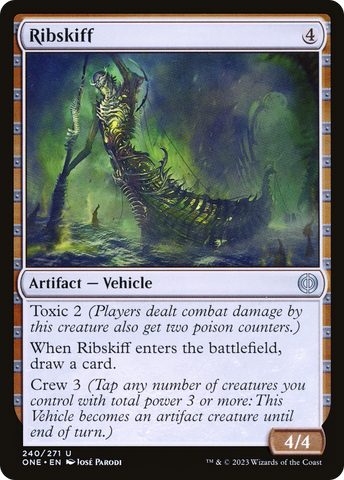 {C} Ribskiff [Phyrexia: All Will Be One][ONE 240]