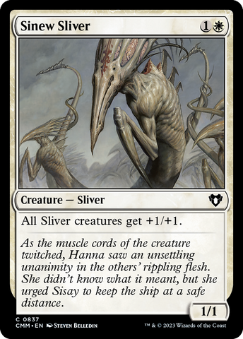 {C} Sinew Sliver [Commander Masters][CMM 837]
