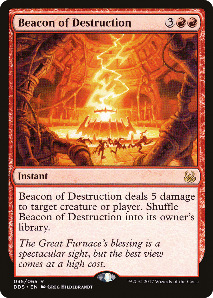 {R} Beacon of Destruction [Duel Decks: Mind vs. Might][DDS 035]