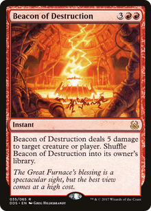 {R} Beacon of Destruction [Duel Decks: Mind vs. Might][DDS 035]