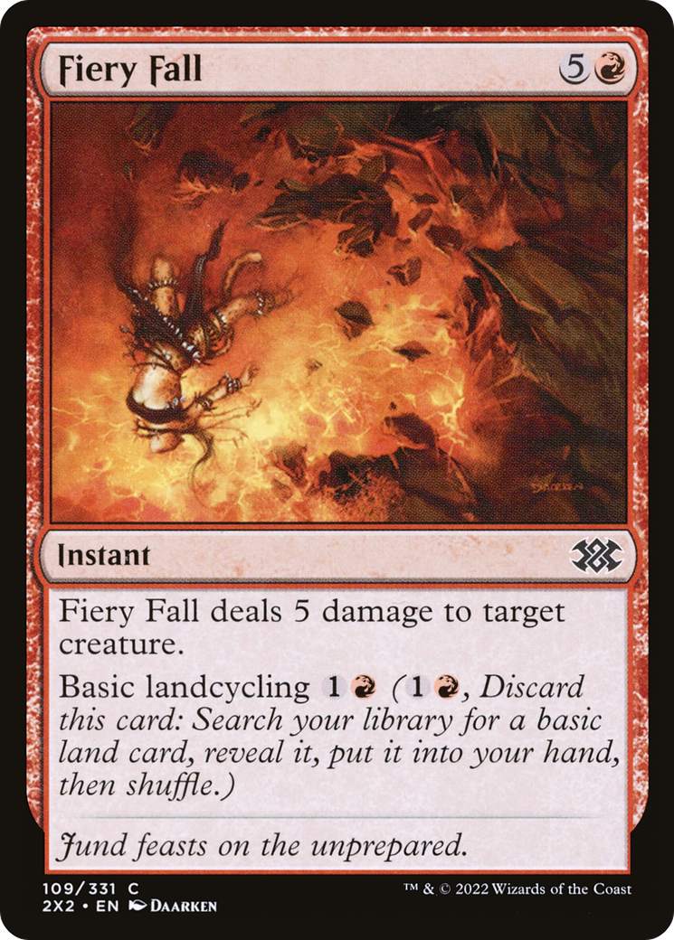 {C} Fiery Fall [Double Masters 2022][2X2 109]