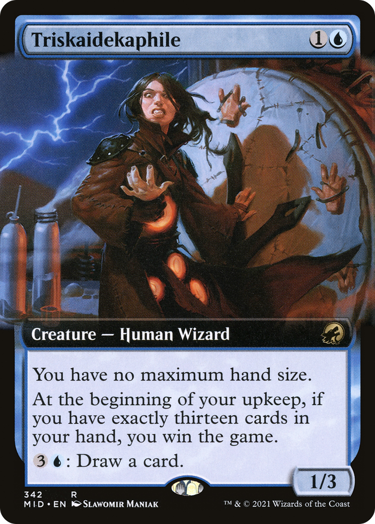 {R} Triskaidekaphile (Extended Art) [Innistrad: Midnight Hunt][MID 342]