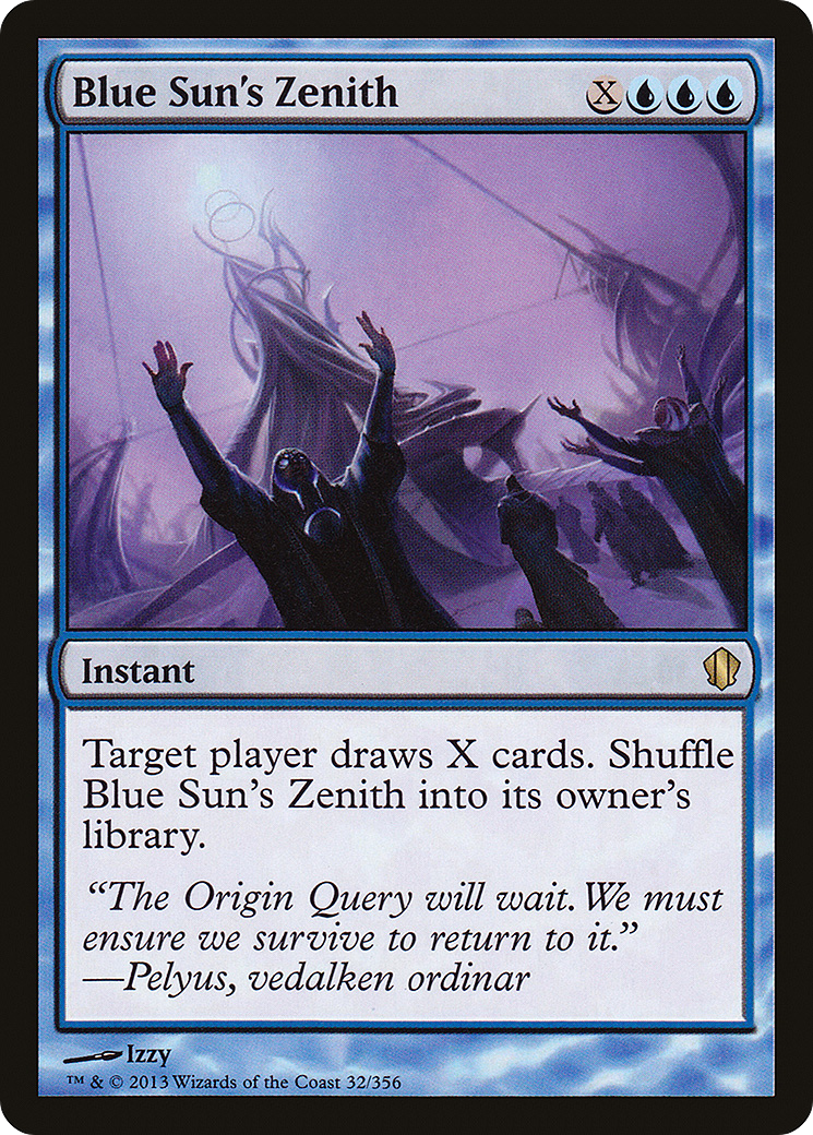 {R} Blue Sun's Zenith [Commander 2013][C13 032]