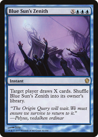 {R} Blue Sun's Zenith [Commander 2013][C13 032]