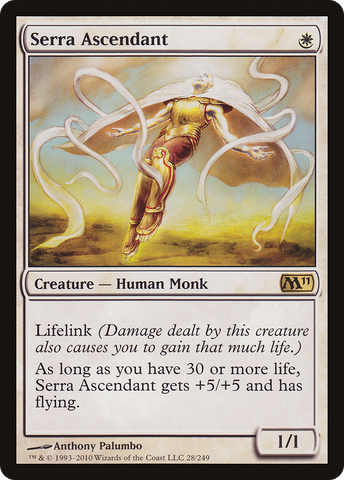 {R} Serra Ascendant [Magic 2011][M11 028]