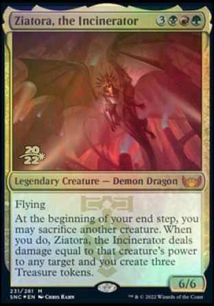 {R} Ziatora, the Incinerator [Streets of New Capenna Prerelease Promos][PR SNC 231]