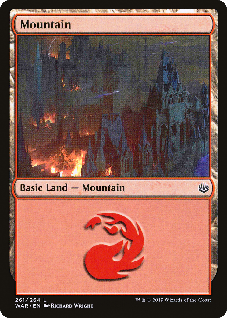 {B}[WAR 261] Mountain (261) [War of the Spark]