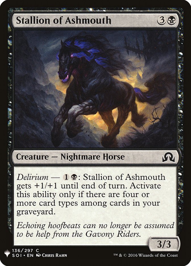 {C} Stallion of Ashmouth [Mystery Booster][MB1 SOI 136]