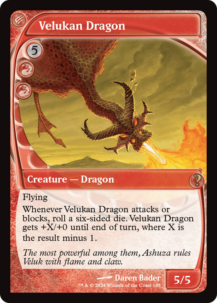 {R} Velukan Dragon [Mystery Booster 2][MB2 145]