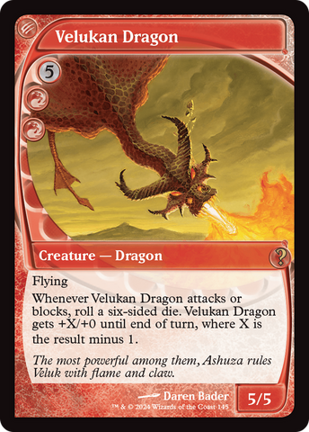 {R} Velukan Dragon [Mystery Booster 2][MB2 145]