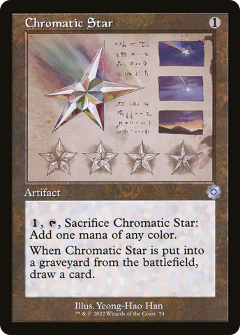 {C} Chromatic Star (Retro Schematic) [The Brothers' War Retro Artifacts][BRR 074]