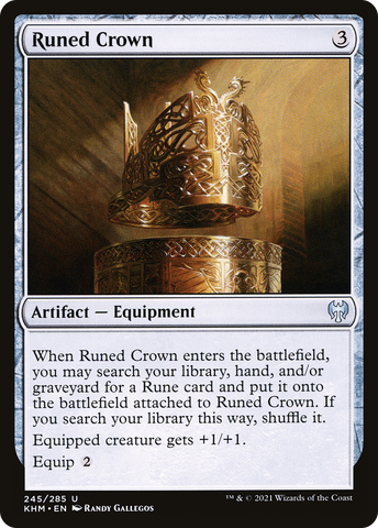 {C} Runed Crown [Kaldheim][KHM 245]