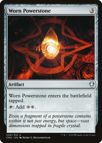{C} Worn Powerstone [Commander Anthology Volume II][CM2 230]