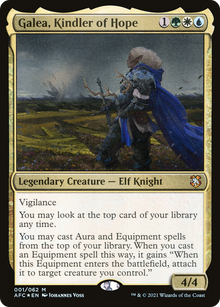 {R} Galea, Kindler of Hope [Dungeons & Dragons: Adventures in the Forgotten Realms Commander][AFC 001]