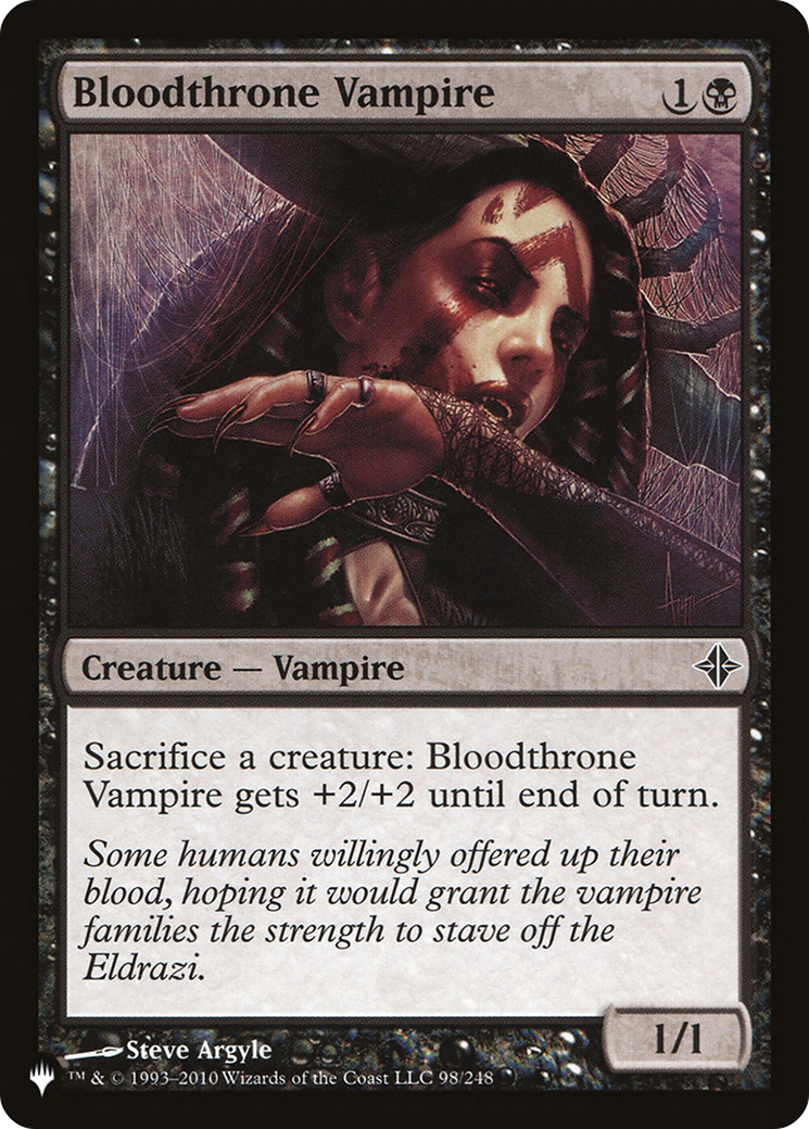 Bloodthrone Vampire [LIST 98/248]