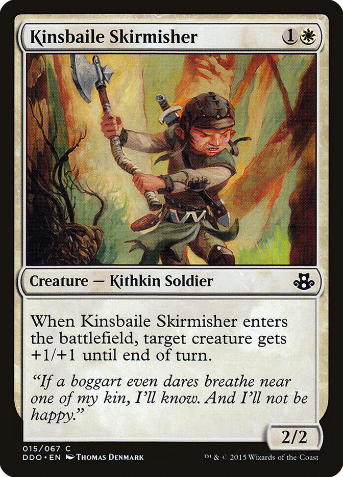 {C} Kinsbaile Skirmisher [Duel Decks: Elspeth vs. Kiora][DDO 015]