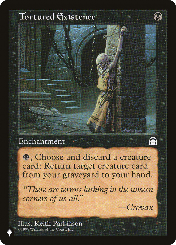Tortured Existence [LIST ]
