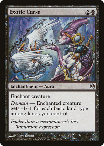 {C} Exotic Curse [Duel Decks: Phyrexia vs. the Coalition][DDE 056]