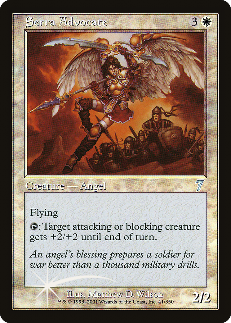 {C} Serra Advocate [Seventh Edition][7ED 041]