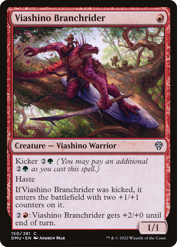 {C} Viashino Branchrider [Dominaria United][DMU 150]