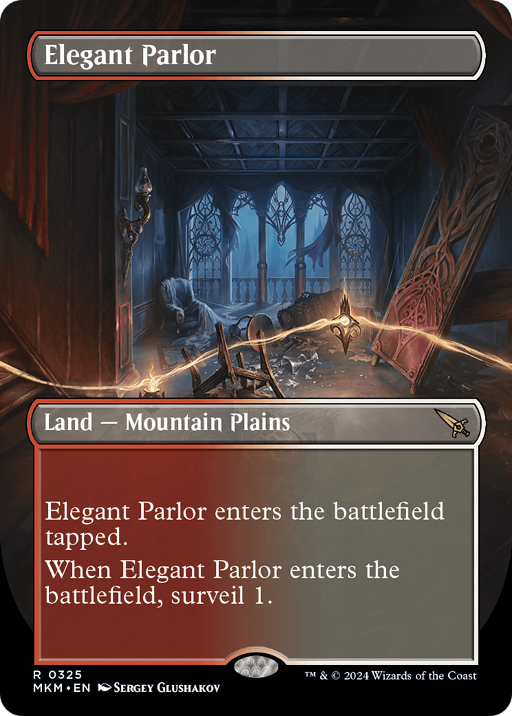 {@R} Elegant Parlor (Borderless) [Murders at Karlov Manor][MKM 325]