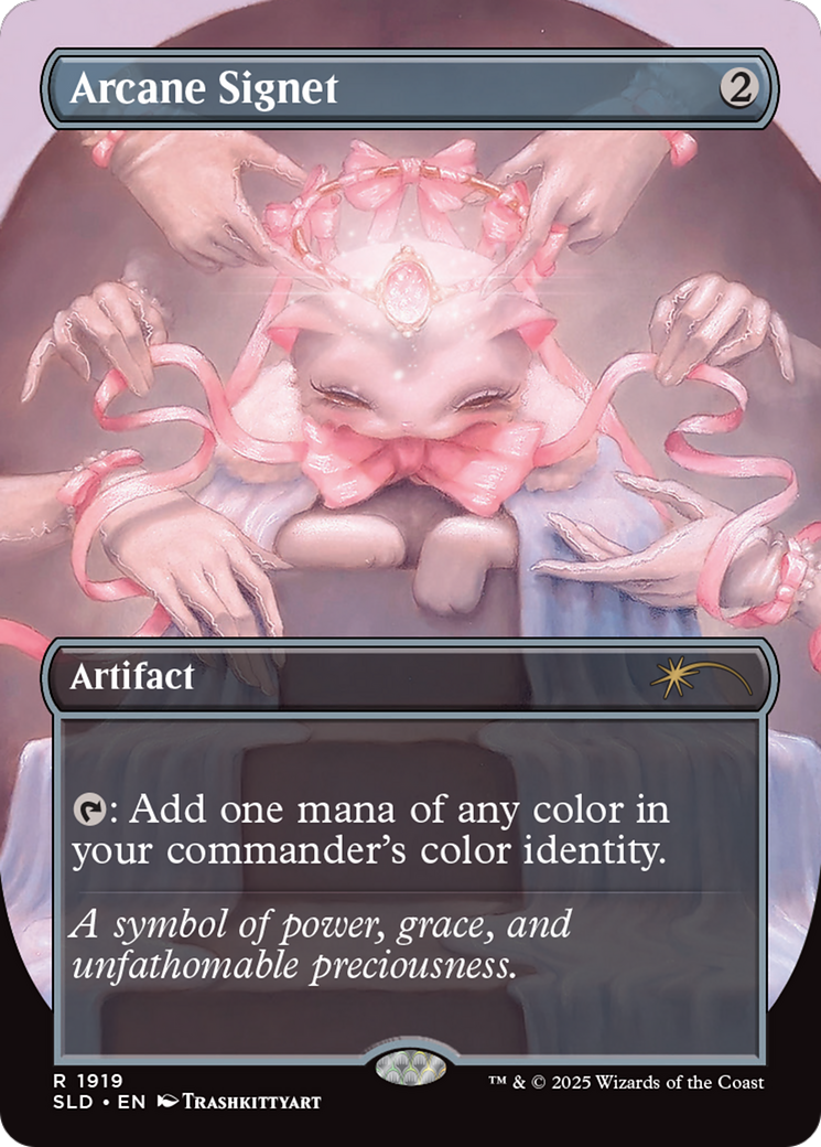 Arcane Signet [SLD-1919]  (Borderless) Foil