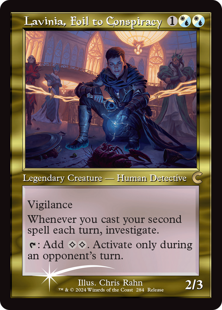 {R} Lavinia, Foil to Conspiracy (Retro) [Ravnica: Clue Edition][CLU 284]