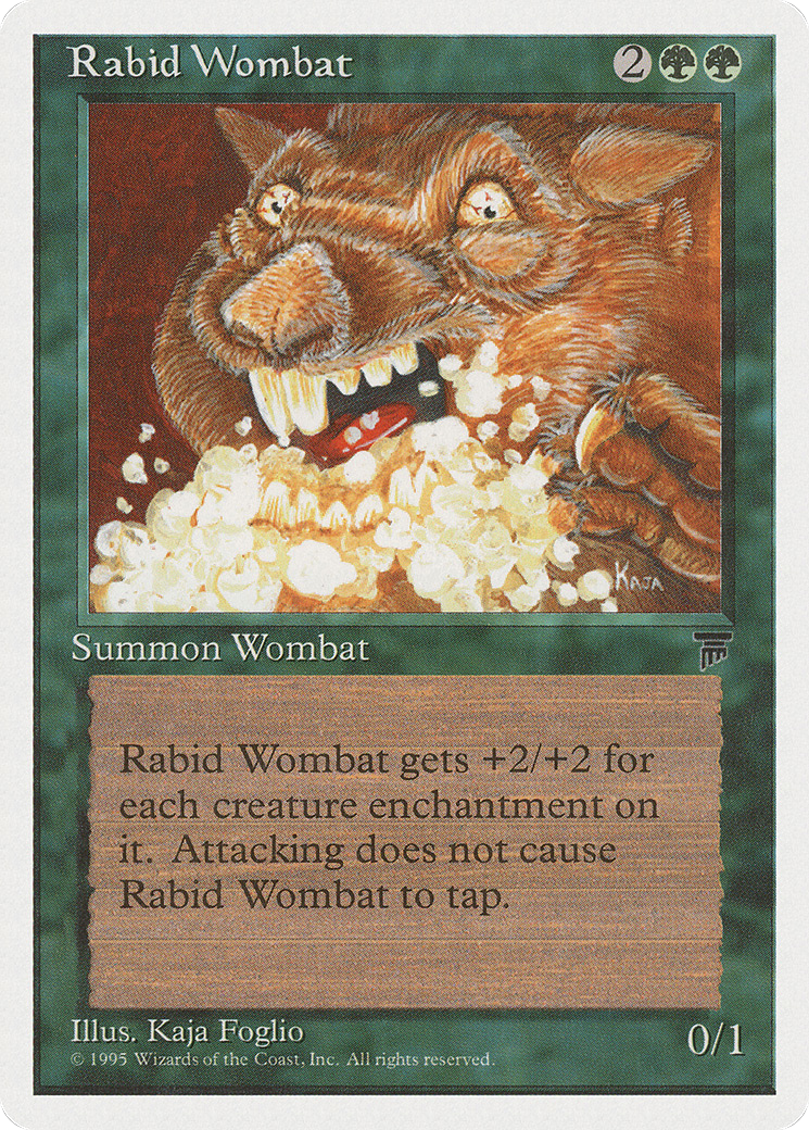 {C} Rabid Wombat [Chronicles][CHR 067] - Misty Mountain Games
