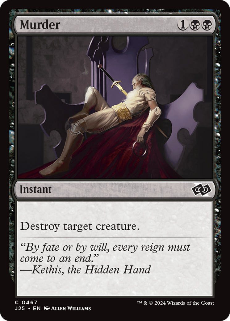 {C} Murder [Foundations Jumpstart][J25 467]