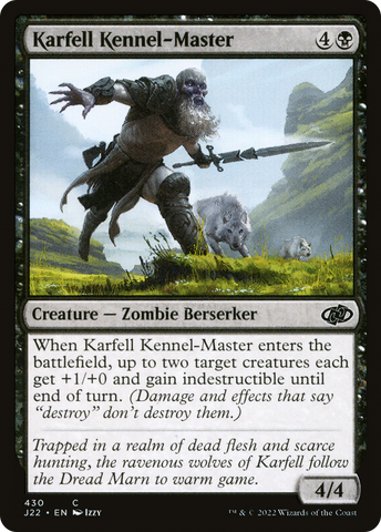 {C} Karfell Kennel-Master [Jumpstart 2022][J22 430]