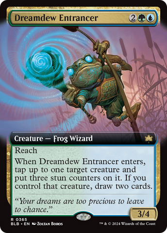 {@R} Dreamdew Entrancer (Extended Art) [Bloomburrow][BLB 365]