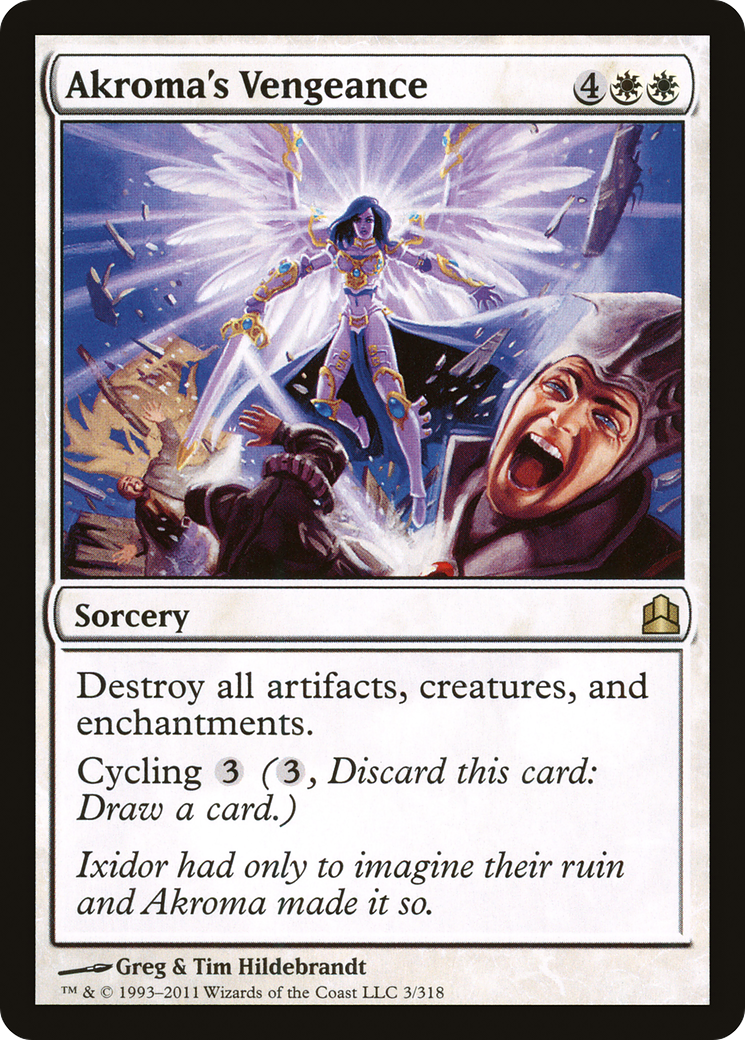 {R} Akroma's Vengeance [Commander 2011][CMD 003] - Misty Mountain Games