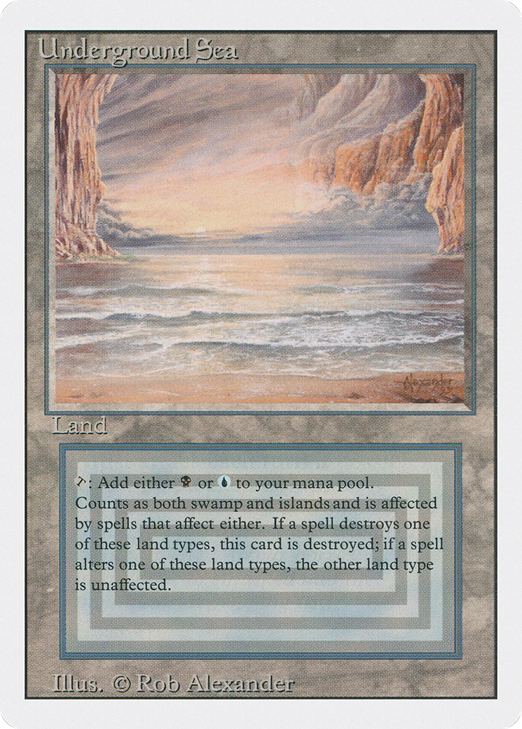 {R} Underground Sea [Revised Edition][3ED 290] - Misty Mountain Games