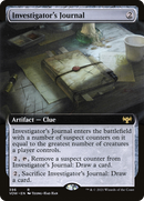 {R} Investigator's Journal (Extended Art) [Innistrad: Crimson Vow][VOW 396]