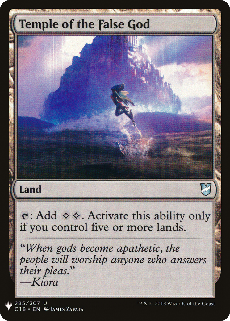 {C} Temple of the False God [Mystery Booster][LS C18 285] - Misty Mountain Games