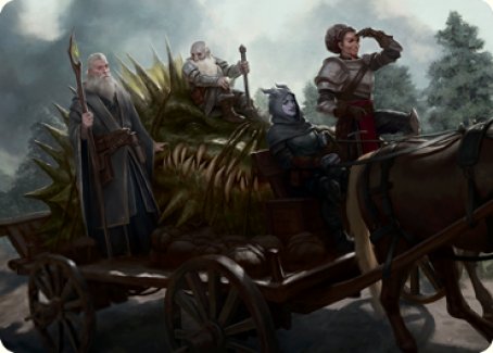 {A} Grim Bounty Art Card [Dungeons & Dragons: Adventures in the Forgotten Realms Art Series][AAFR 072]