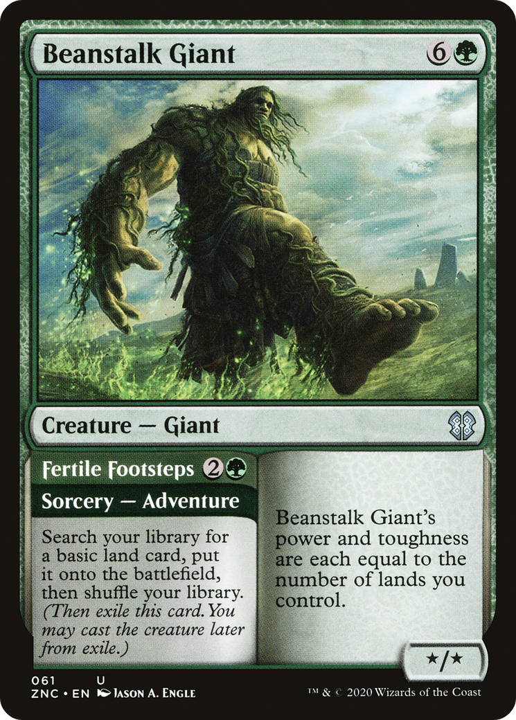 {C} Beanstalk Giant [Zendikar Rising Commander][ZNC 061]