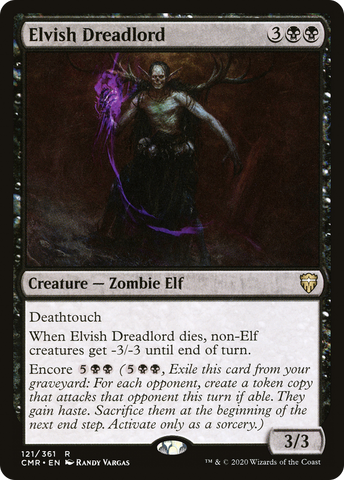 {R} Elvish Dreadlord [Commander Legends][CMR 121]