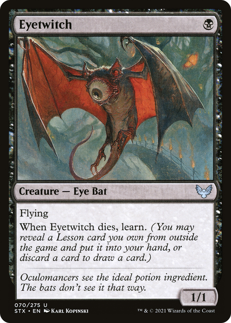{C} Eyetwitch [Strixhaven: School of Mages][STX 070]