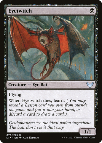 {C} Eyetwitch [Strixhaven: School of Mages][STX 070]