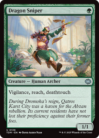 {@C} Dragon Sniper [Tarkir: Dragonstorm][TDM 139]