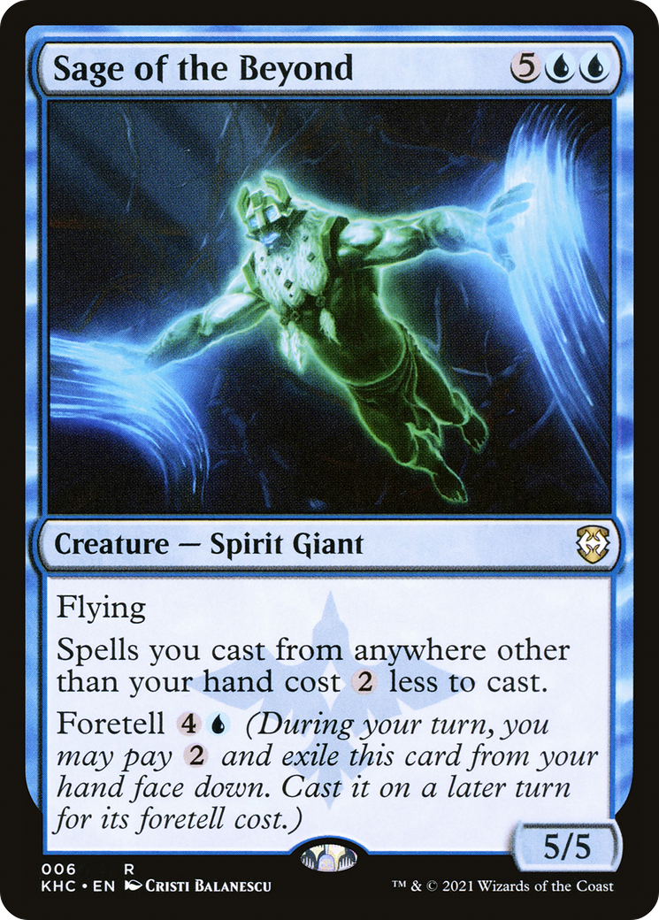 {R} Sage of the Beyond [Kaldheim Commander][KHC 006]